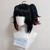 [Styled] Zenless Zone Zero Nangong Yu Cosplay Wig Anime Game Nangong Yu Hair Halloween Party Prop Rose Net Wigs