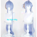 [Styled Wig]Robin Linkage Cosplay Wig Game HSR Women With Ponytail 98cm Light Blue Gradient Hair Anime For Halloween Carnival
