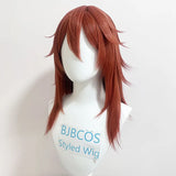 [Styled] Chainsaw Man Cosplay Angel Devil Cosplay Orange Brown Anime Wigs Heat Resistant Halloween Party Makima Wigs