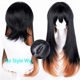 [Styled Wig] Anime Gachiakuta Amo Empool Cosplay Wig Women Gradient Long Hair Heat Resistant Synthetic Wig Halloween Prop