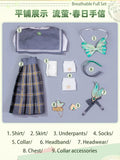 Firefly Cosplay Costume JK Uniform Cosplay Game Honkai：Star Rail Role Playing Breathable Clothing Halloween Party Comic Con Suit