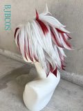 [Styled] Wuthering Waves Scar Cosplay Wig Short Boss Fractsidus Wig Heat-resistant Fiber Hair for Party Halloween
