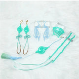 Qingxiao Cosplay Prop Game ‌Wuthering Waves Cosplay 3D Printing Women Headwear Halo Angel Ring Wings Hair Accessories Halloween