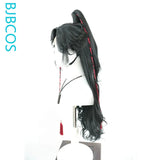 [Styled Wig]Hua Cheng Xiao Chiye Cosplay Lace Front Wig Anime Long Black Hair Ancient Style NPC Versatile COS Halloween Party