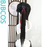 [Styled Wig]Heaven Official's Blessing Ancient costume youth flower city cosplay side split Lace Front Wig beauty pointed