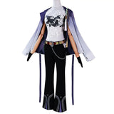 【In Stock】Carlotta Montelli Zani Cosplay Costume Wuthering Waves Women Dress Full Set Clothes Role Play Clothing Halloween