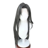 [Styled Wig]Ashes of the Kingdom‌ Guo Jiaqian lace three pointed hook wig set cos black gray green antique style