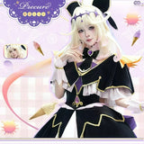 Star Detective Precure Cure Arcana·Shadow Halloween Uniform Carnival Party Play Role Clothes