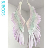Sunday Robin Cosplay Game Honkai Star Rail Prop Eva Colorful Angel Wings One Wing Length 85CM Halloween Carnival Party Prop