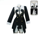 Frieren Cosplay Costume Anime Frieren: Beyond Journey's End Dress【S-3XL】Size Black And White Halloween Party Outfit Women Girls