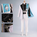 QIUYUAN Cosplay Costume Game Wuthering Waves For Man White Uniform Concert Christmas Halloween Role Play Carnival World Tour