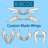 Versatile Cosplay Four Black Wings Anime Game Foldable Versatile Pearl Cotton Angel Wings Cosplay Halloween Carnival Party Prop