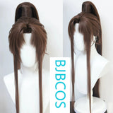 [Styled Wig]Ashes of the Kingdom‌ Guangling King's Upstream Master Against the Waves: Brown Lace Front Wig COS Wig Set