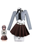Yanagi Shion Cosplay Costume Game ‌Amakano3‌ Sweet Girlfriend Japanese-style JK Skirt Grey Tops Uniform Woman Sexy Daily Suit
