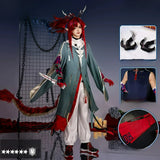 ‌Arknights: Endfield Yu Cosplay Costume Game Anime Full Set Tail Props Halloween Uniform Carnival Party Play Role Clothes