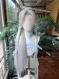 [Styled Wig]‌WHERE WINDS MEET Zheng E Lace Front Wig Gufeng Style Halloween Uniform Carnival Party Play Role