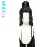 [Styled Wig]Vintage Hanfu Youth Lang Lace Front Wig Three Pointed Versatile Ancient Costume Male COS Wig Styling Wig Set