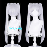 [Styled Wig]‌Frieren Cosplay Wig Anime Frieren: Beyond Journey's End Women White Long 68CM Hair Halloween Carnival Party Wig Cap