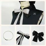 MC Xavier Game Cosplay Costume Love And Deepspace Black Dress New Heroine Women Couple Dress Night Receipt Halloween Suit