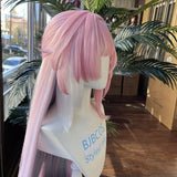 [Styled] Cyrene Cosplay Wig Game Honkai Star Rail Cyrene Female Cosplay Wig Long Pink Hair Halloween Hair