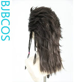 [Styled Wig]Front lace three-pointed ancient Hanfu exotic cosplay wig NPC universal youth hairpiece