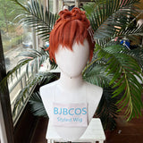 [Styled Wig]Kotone Shiomi Cosplay Wig Game Persona Portable P3P Women Red Brown Hair Heat Resistant Synthetic For Halloween
