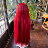 [Styled Wig]Gebura Cosplay Wig Game LC Women Long Style Red Hair Anime For Halloween Party Heat Resistant Synthetic Wigs