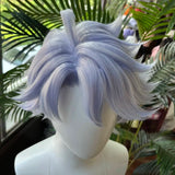 [Styled Wig]Twisted Wonderland Cosplay Octavinelle Dorm Leader Azul Ashengrotto Wig Game and anime party character short wig