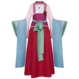 Maomao Cosplay Costume Wig Anime The Apothecary Diaries Mao Mao Plus Size Pink Dress Halloween Party for Women