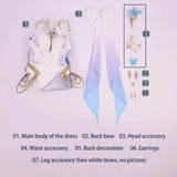 The Shorekeeper‌ Cosplay Costume Game Wuthering Waves Concert Christmas Halloween Role Play Carnival Party World Tour S-3XL