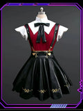 ‌Spot Goods NEEDY GIRL OVERDOSE Koyori‌ Ame Cospaly Costume【S-XL】Size Red And Black KAngel Cospaly Halloween