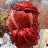 [Styled Wig]Rapi Cosplay Wig Game GODDESS OF VICTORY: NIKKE For Women Mixed Red Long Ponytail Costume‌ Synthetic Prop Wigs