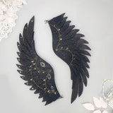 Versatile Wings Cosplay Game Anime Black White Wings Costume Head Prop Halloween Christmas Decoration Party Angel Wings