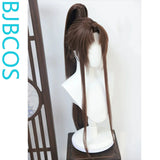 [Styled Wig]Ashes of the Kingdom‌ Guangling King's Upstream Master Against the Waves: Brown Lace Front Wig COS Wig Set