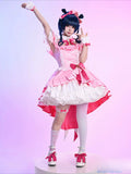 Minami Kotori‌/Takami Chika‌/Kurosawa Ruby‌ Cosplay Costume Love Live Aqours Women Pink And Blue Lolita Dress Halloween Carnival