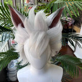 [Styled Wig]Twisted Wig Wonderland Jack Anime Savanaclaw Cosplay Wig Ear Prop C Fancy Outfits Halloween Christmas + Wig Cap