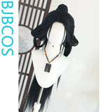 [Styled Wig]WHERE WINDS MEET Cao Jing Guanyin Lace Front Wig COS hairy girl hairstyle wig set
