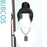 [Styled Wig]Front lace antique style young man Lang Xiaojun Hanfu male costume COS imitation full zip wig set