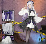 Zenless Zone Zero Vivian cosplay, anti tongued bird vampire, gothic dress Halloween Uniform Carnival Party Play Role Clothes