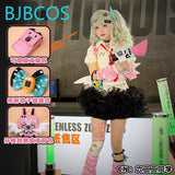 Sunna Cosplay Costume Game Zenless Zone Zero【XS-2XL】ZZZ Women Virtual Idol Angels of Delusion Cute Dress Plus Size