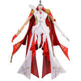 Himeko Game Cosplay Costume Honkai Star Rail 【XS-3XL】 Carnival White And Red Halloween Anime Game Role Play Uniform Dress