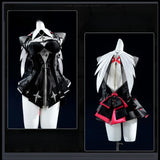 Ramiel Cosplay Costume Zenless Zone Zero ZZZ Black Dress Outfit Remielle Dan Uniform Halloween Carnival Party For Women Props