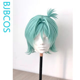 [Styled Wig]‌Roxy Ifrita Pryce Cosplay Wig Game Zenless Zone Zero Green Women Short Hair Resistant Fiber Hair Carnival Halloween