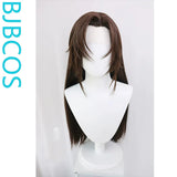 [Styled Wig]Ashes of the Kingdom‌ Mixed brown Lace Front Wig COS Guangling King hair wig set