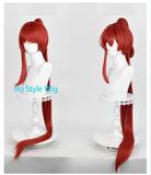 [Styled Wig]Wuthering Waves Yinlin Cosplay Wig Long Red Hair Halloween Carnival Party Play Role for Women