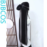 [Styled Wig]Front lace three pointed ancient COS big dream return to Li Lun Zhao Yuanzhou Hanfu men's styling wig set