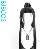 [Styled Wig]Antique style Nianlang Lace Front Wig muzi period COS wig set versatile half tied ponytail