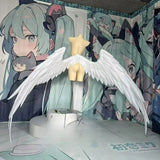 Remielle Dan Wings Cosplay Costume Women Pearl Cotton Wings Cosplay For Halloween Carnival Fancy Party Decoration