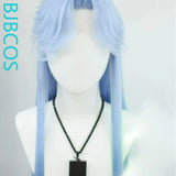 [Styled Wig]Universal lace front wig antique style blue mermaid NPC design creative wig set