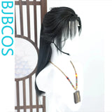 [Styled Wig]WHERE WINDS MEET Jinzhong Original Lace Front Wig COS Hairy Girl Style Wig Set
